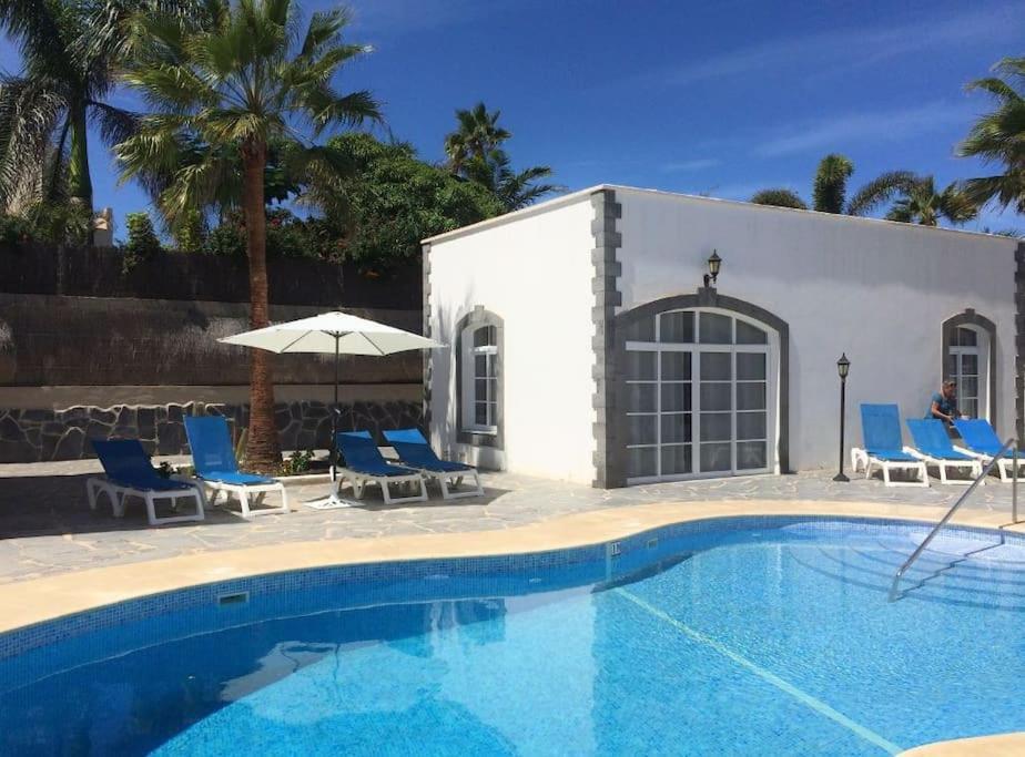 Lovely Villa - Pool Front, Private Roof Terrace, Wifi Fiber Optic Corralejo Ngoại thất bức ảnh