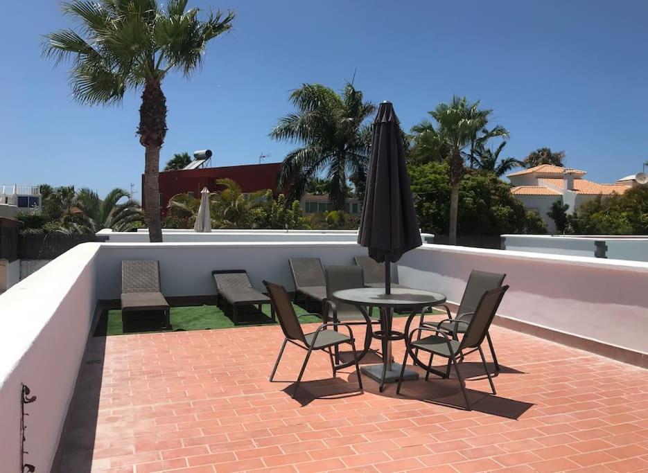 Lovely Villa - Pool Front, Private Roof Terrace, Wifi Fiber Optic Corralejo Ngoại thất bức ảnh
